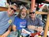 The men of 33 RPM, Mike, Rock & Larry, during break at Coconuts.